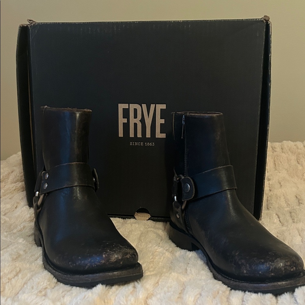 Frye Veronica Harness Ankle Boots NEW